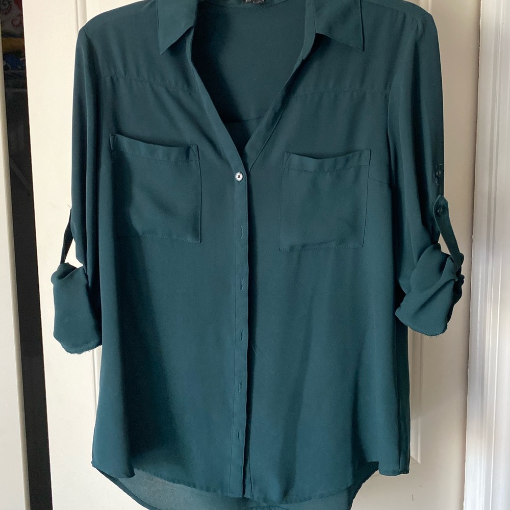 Express Green Portofino Shirt